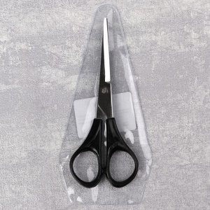Ножницы рукодельные, 13 см, цвет чёрный
