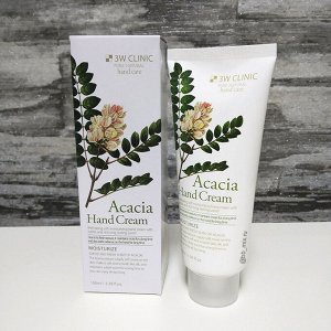 Увлажняющий крем для рук с питательным экстрактом акации 3W Clinic  Acacia Hand Cream