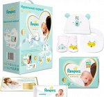 $ -&gt; ПН PAMPERS Подг PremCare Newborn (2-5кг)Упак72+Дет влажные салф Sens 12+ДетНосочк+Шапочка+Нагрудник