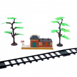 Железная дорога «Классика», дымовые эффекты, радиоуправление, свет и звук