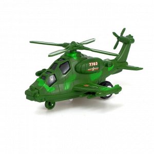Вертолет инерционный «Воздушный патруль», световые и звуковые эффекты, МИКС