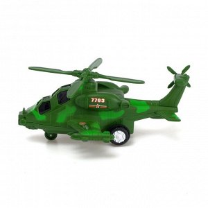 Вертолет инерционный «Воздушный патруль», световые и звуковые эффекты, МИКС