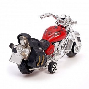 Мотоцикл инерционный «Трайк», цвета МИКС