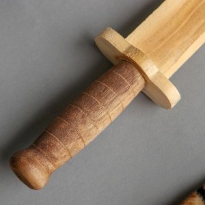 Игрушка деревянная «Кинжал» 3,3-6-31 см