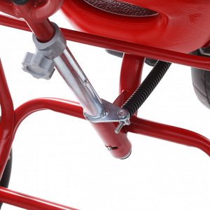 Велосипед трёхколёсный «Лучик Малют 2», колёса EVA 10"/8", цвет красный