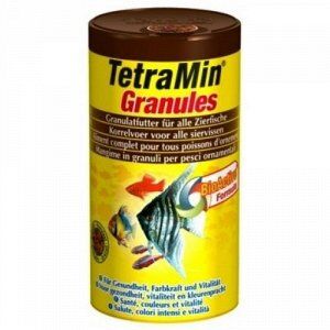 TetraMin Granules корм для всех видов рыб в гранулах 250 мл
