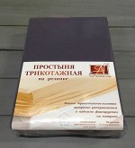 Простыня на резинке Sangrillia цвет: графитовый (200х200)