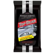 Влажные салфетки Top Gear, для СТЕКОЛ в упаковке 30шт Арт.48038