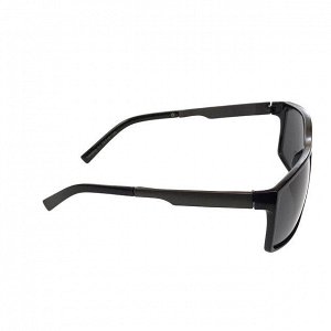 Стильные мужские очки Men в чёрной оправе с чёрными линзами.