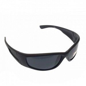 Стильные мужские очки Bagardy в чёрной матовой оправе с чёрными линзами.