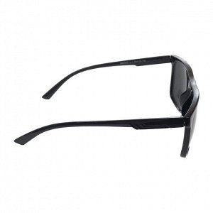 Стильные мужские очки Buono чёрного цвета с чёрными линзами.