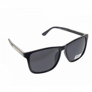 Стильные мужские очки Fagar чёрного цвета с чёрными линзами.