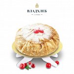 Торт «Блинный» сметанный  с брусникой