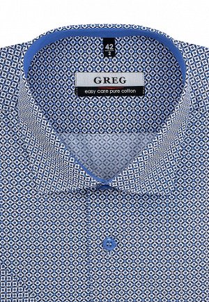 Сорочка мужская короткий рукав GREG 223/101/96012/Z/1_GB