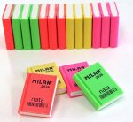 Ластик &quot;Nata 2036&quot; прямоугольный, пластик, 39х29х9 мм CPM2036 (973206) Milan {Испания}