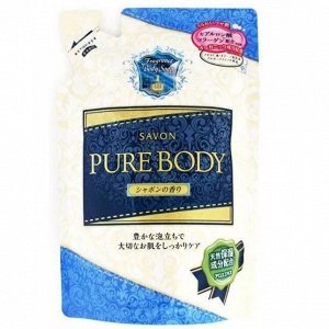 "Pure Body" Увлажняющий гель для душа с гиалуроновой кислотой, коллагеном и экстрактом алоэ с ароматом свежести, 400мл