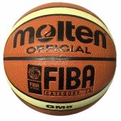 GM-5 Мяч баскетбол Molten, №5, длина окр.69-71см, вес 470-500гр, синтетическая кожа, для зала и улиц