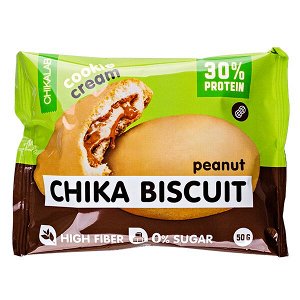Печенье Chikalab протеиновое CHIKA BISCUIT peanut 50 г 1 уп.