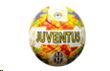 CB-16 Мяч футб. №5 JUVENTUS пр-во Пакистан,яркий рис.на белом,символика клуба,3-слойн.подкл.материал