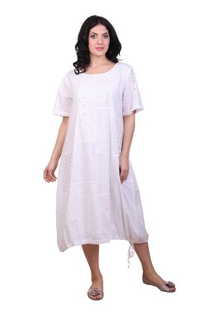 Платье Aherin Цвет: Белый. Производитель: Ганг
