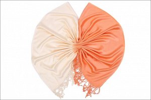 Накидка-палантин Amitai Цвет: Кремово-Оранжевый (70х180 см). Производитель: Ганг