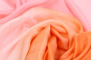 Накидка-палантин Nicolette Цвет Оранжевый, Розовый (110х175 см)