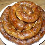 ХИТ ПРОДАЖ! Домашняя МЯСНАЯ РУБЛЕННАЯ КОЛБАСА (0,5 кг)