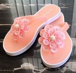 Сланцы женские розовые