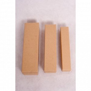 Коробка заготовка пенал набор из 3х 25 х 7 х 5 см
