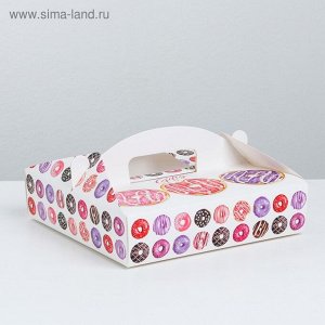 Переноска под пирожные Gifts 20 х 5 х 20 см