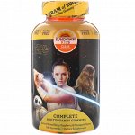 Sundown Naturals Kids, Complete Multivitamin Gummies, Disney Star Wars, Natural Mixed Berry, Raspberry &amp; Pineapple Flavors, 180 Gummies
