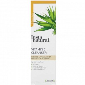 InstaNatural, Очищающее средство с витамином C, 200 мл (6,7 жидк. унции)