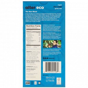 Alter Eco, Organic Chocolate Bar, Deepest Dark Super Blackout, 90% Cocoa, 2.65 oz (75 g)