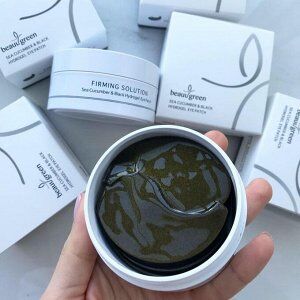 Гидрогелевые патчи с трепангом для кожи вокруг глаз BeauuGreen  Sea Cucumber & Black Hydrogel Patch