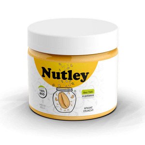 Арахисовая паста Nutley Crunchy (Хрустящая)