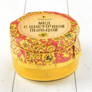 Крем-мёд с цветочной пыльцой Русский стиль 230 гр.
