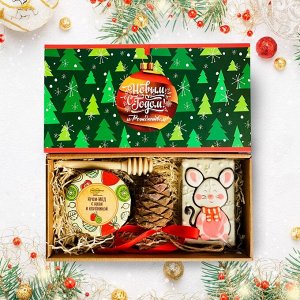 Подарочный набор в коробке Вкус Нового года и Рождества №6