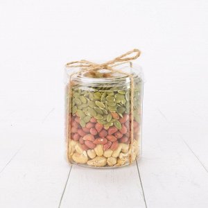 Витаминный стаканчик: кешью, арахис, миндаль, тыквенные семечки