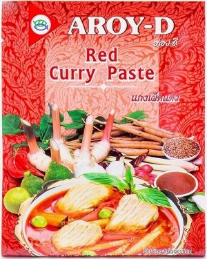 Паста Карри красная Red Curry Paste Aroy-D 50 гр.