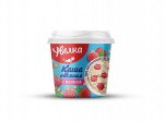 Каша овсяная с малиной