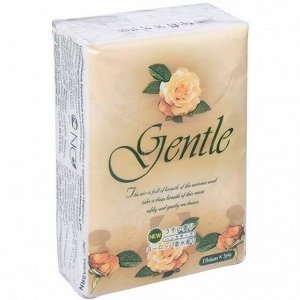 "Gentle" Бумажные трехслойные платочки с ароматом "Европы"