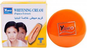 Крем травяной выравнивающий от пигментных пятен с Папайей/Yoko whitening cream papaya extract