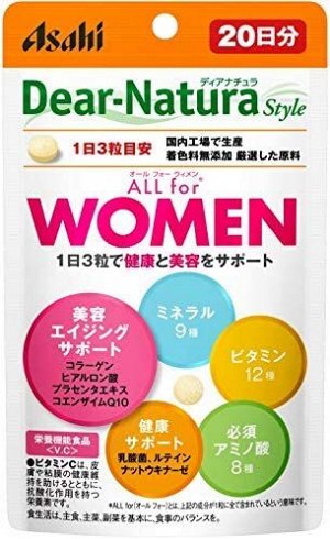ASAHI Dear Natura All for Women - сбалансированный комплекс нутриентов для женщин