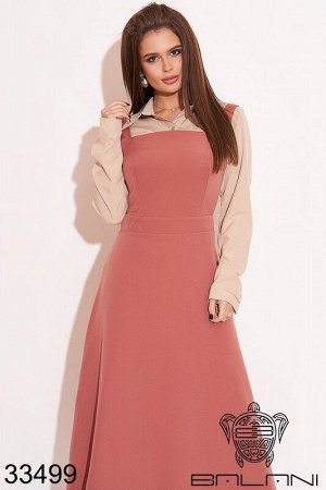 BALANI - Платье двойка пудрово-розовый