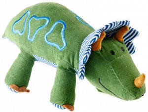 Hunter игрушки для собак Tabora динозавр, 33 см,  зеленый СКИДКА 30%