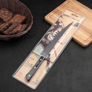 Нож Samura HARAKIRI филейный, лезвие 22,4 см, чёрная рукоять, сталь AUS-8