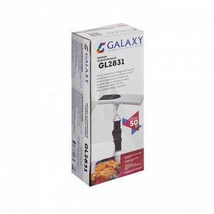 Безмен Galaxy GL 2831, электронный, до 50 кг, батарейка в комплекте