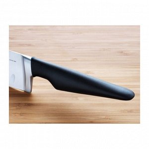 Нож для овощей ВЁРДА, чёрный, 16 см