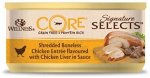 CORE SIGNATURE SELECTS консервы из курицы с куриной печенью в виде фарша в соусе для кошек 79 г
