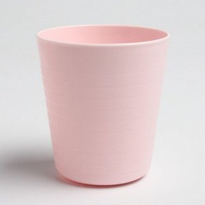 Набор детской посуды (стакан+миска), цвет розовый